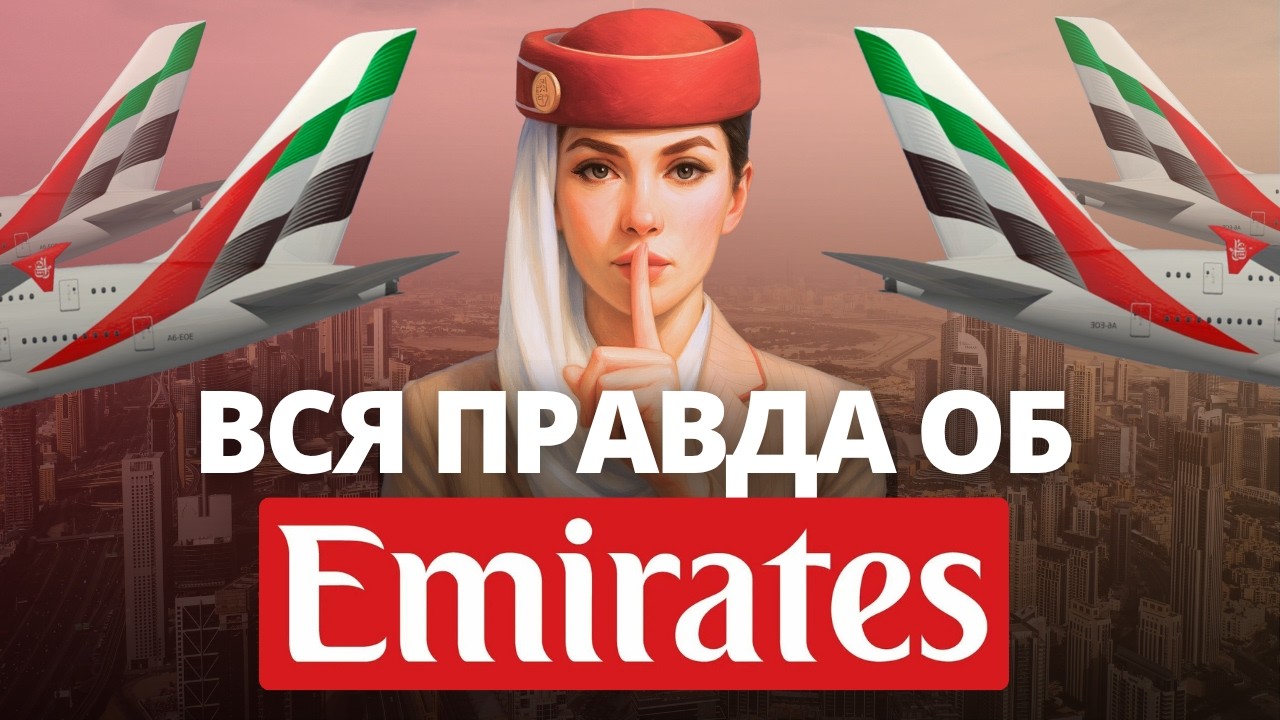 Что СКРЫТО за роскошью и деньгами? История авиакомпании Emirates