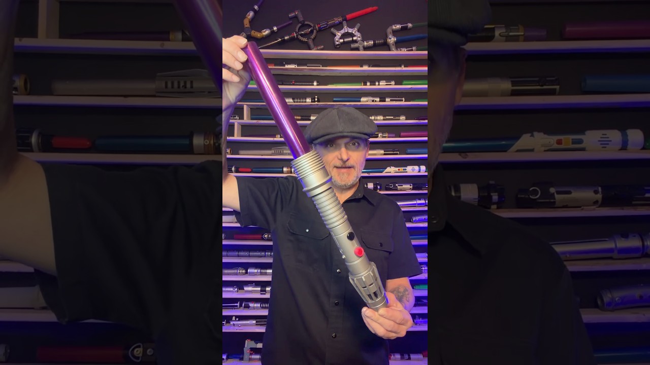 One lightsaber for each colour and it's backstory roll call. 