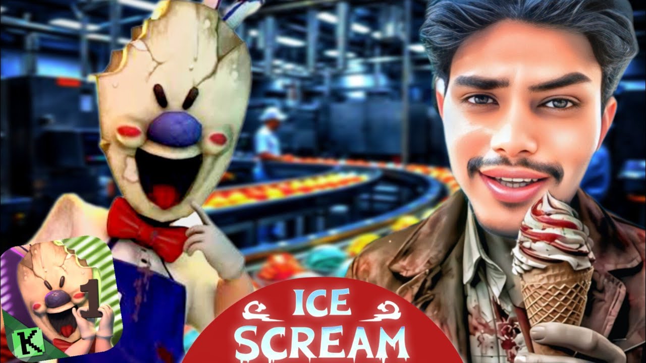 The ICE CREAM MAN HOLLER AND ROHIT GAMEPLAY #1