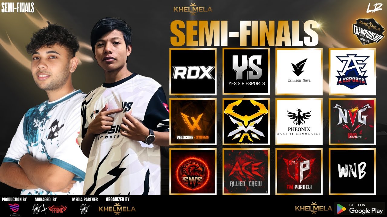 [LIVE] KHELMELA CHAMPIONSHIP || SEMI - FINALS || #freefire