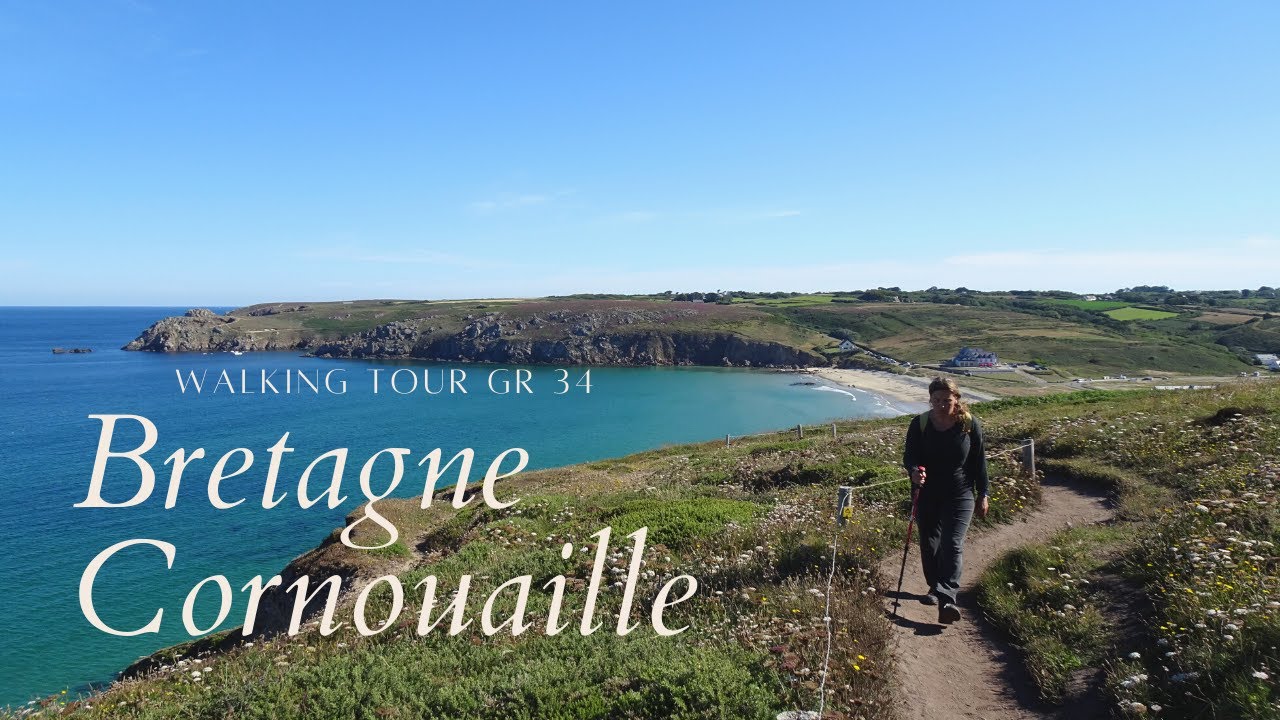 # 4 - BRETAGNE /  CORNOUAILLE - French Walking Tour by the Hiking Trail GR 34
