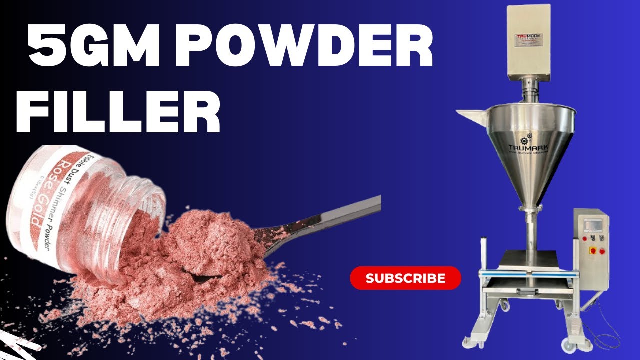 SMALL SIZE POWDER FILLING MACHINE 5gm to 30gm