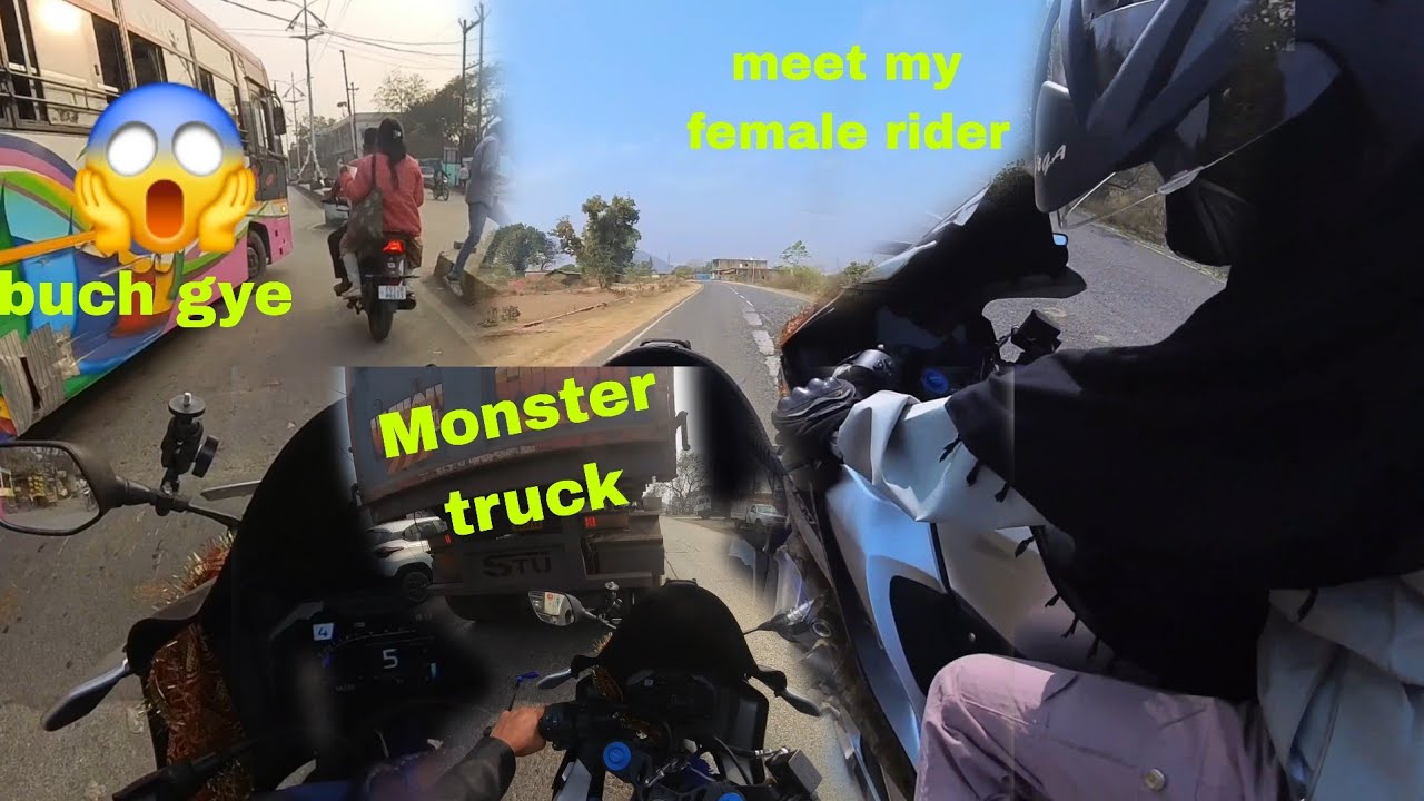 First time bike  ride my femaile friend and femail driver 😆