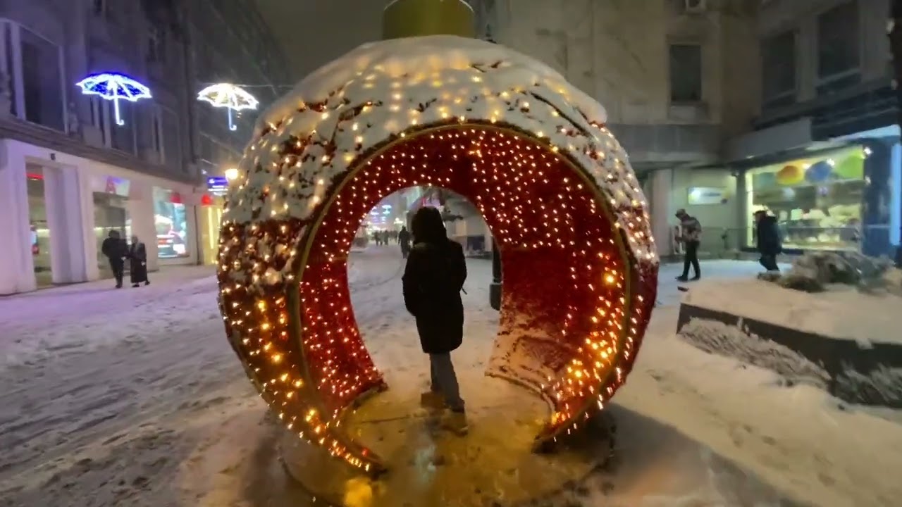 Christmas Day in Belgrade 