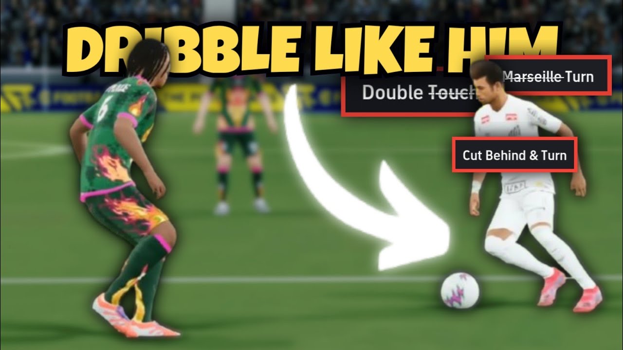 Освойте всего 3 навыка дриблинга в eFootball Mobile.