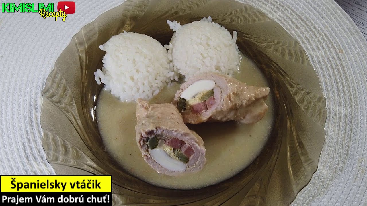 Španielsky vtáčik   recept