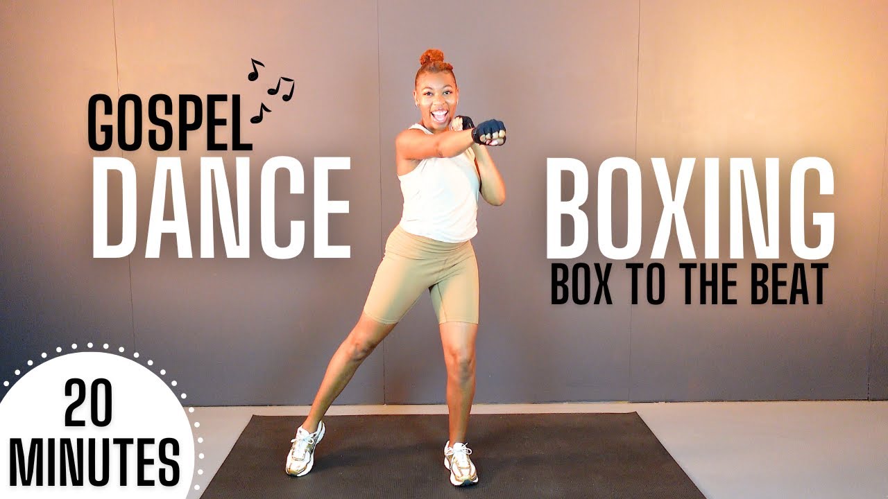 🥊20 MIN GOSPEL DANCE BOXING | Release Anxiety & Improve Mood | At Home Workout