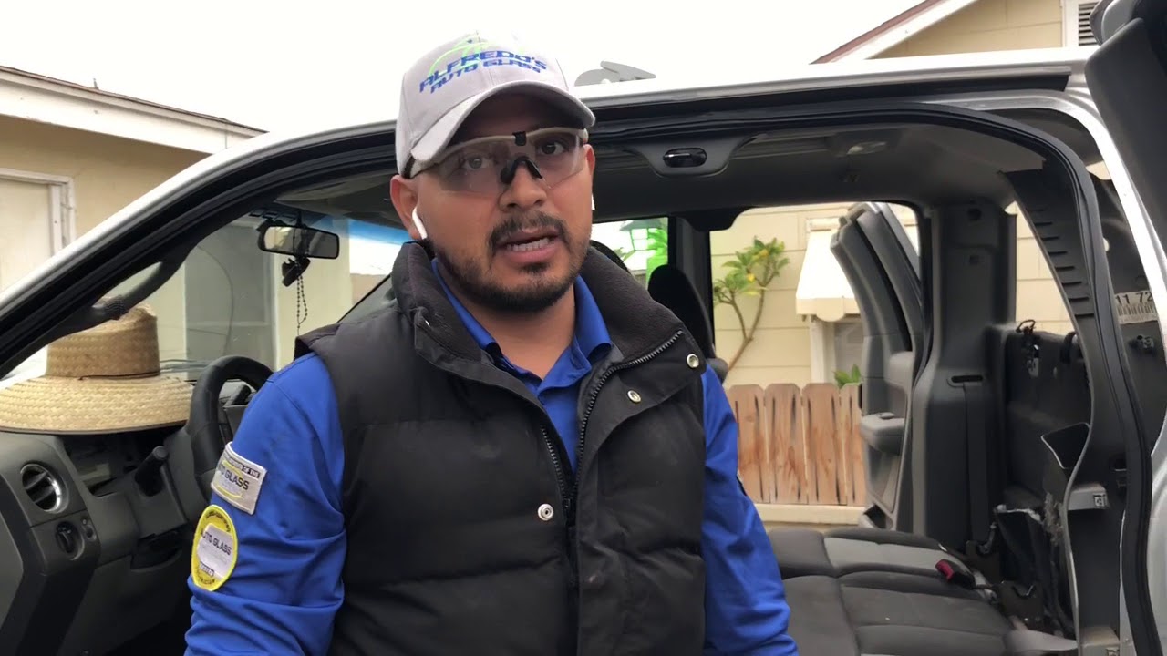 How to remove back seat of a Ford F150 2004-2010 and how to replace back window Alfredo’s Auto Glass