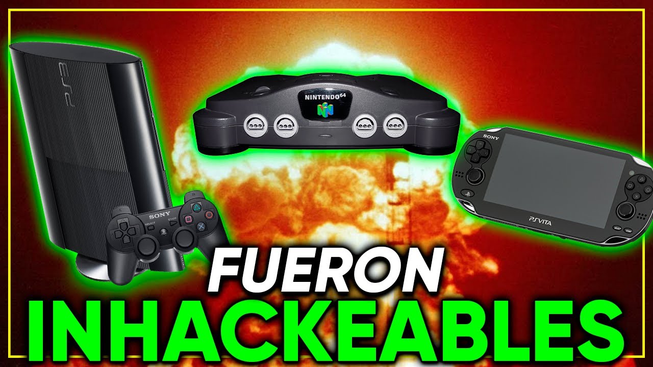 7 CONSOLAS MAS DIFICILES de HACKEAR en la HISTORIA
