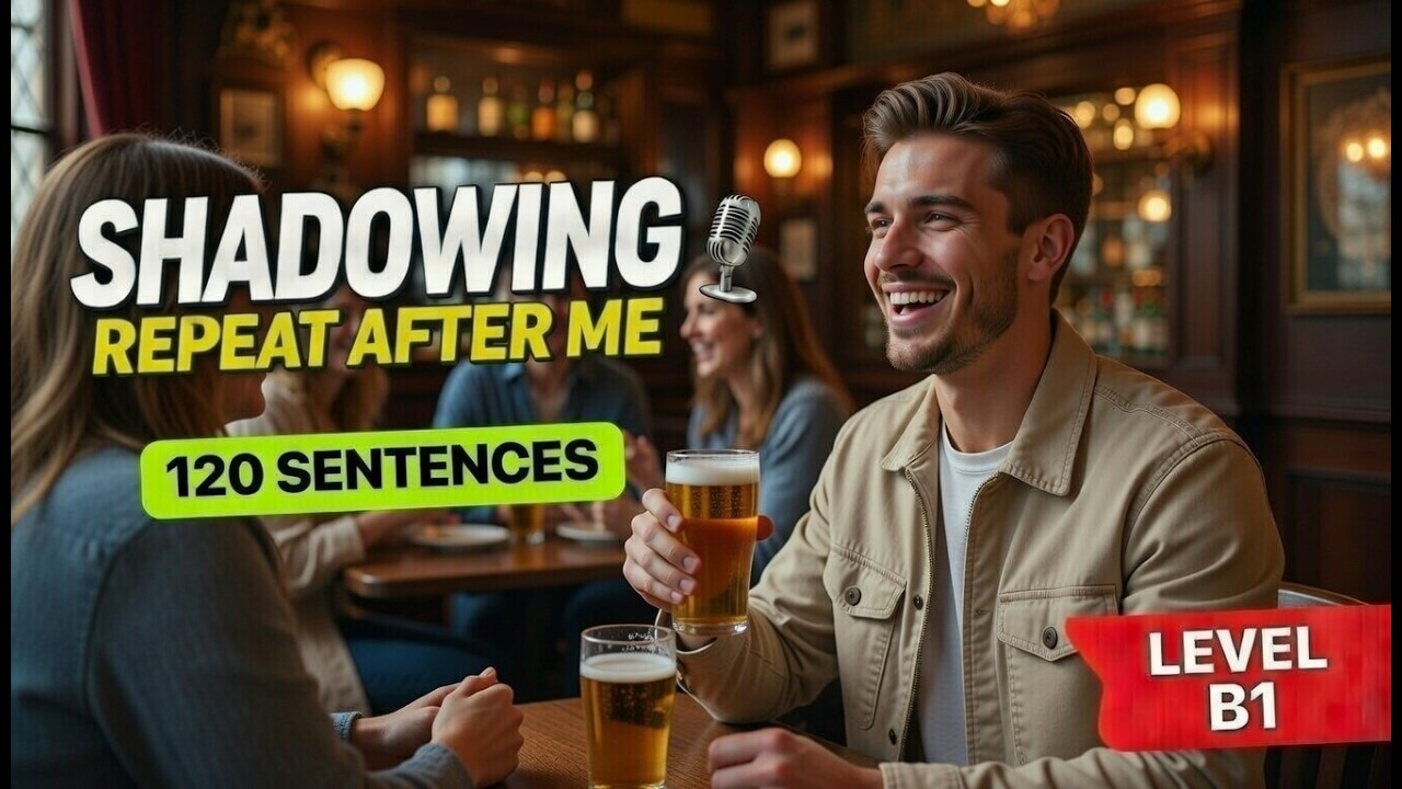 How to Speak English Fluently: 120 Sentences Shadowing Practice (A2-B1) | Alex’s Story Ep.4