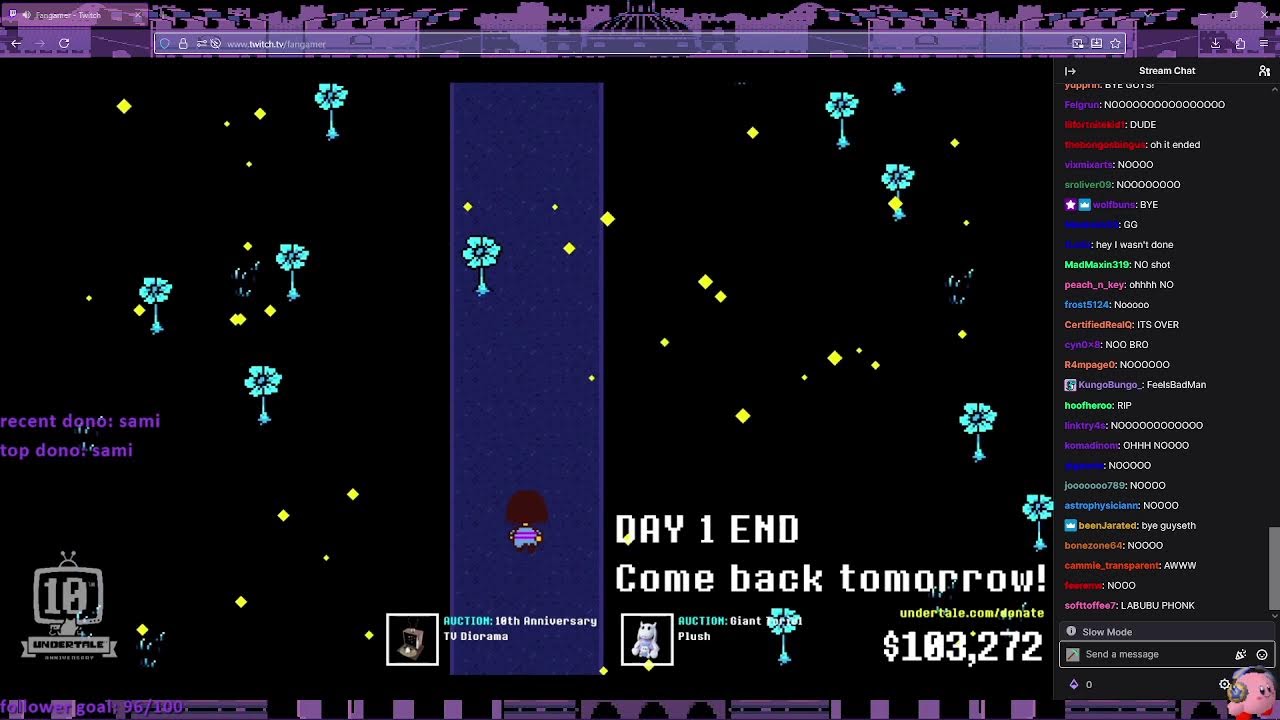 watch UNDERTALE 10th Anniversary Event with me!!! Day 1