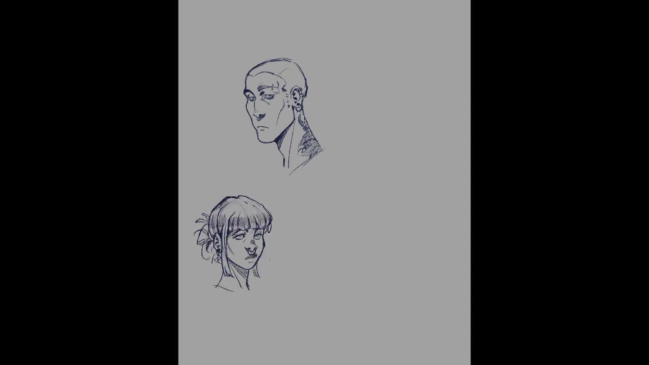 IPAD FIGURE DOODLES