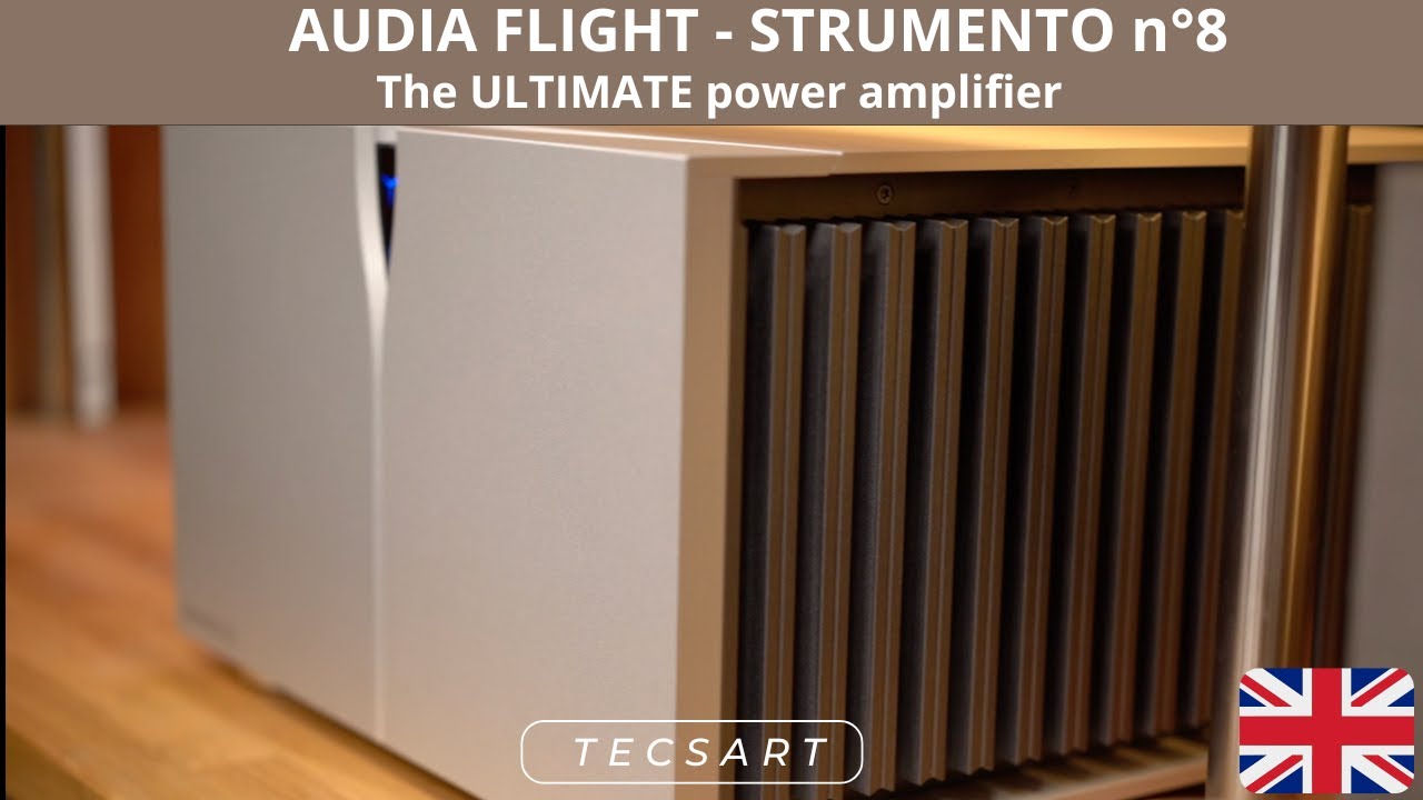 The Ultimate power amplifier Audia Flight Strumento n°8 by TecSArt