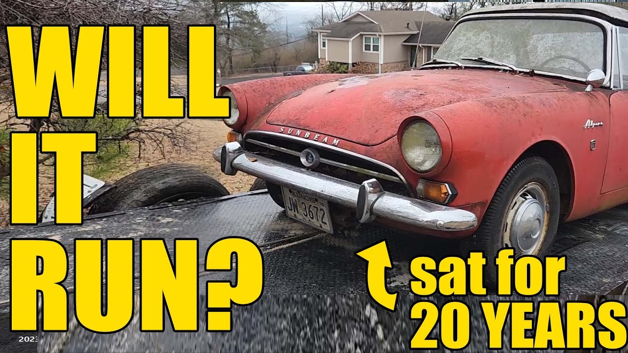 Barn Find 60 Year Old Sunbeam - Will it Run?