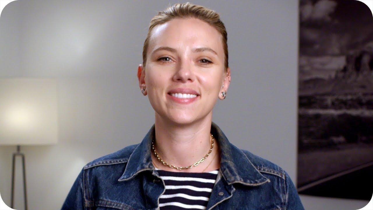 Scarlett Johansson Patiently Waits For You to Enter to Meet Her // Omaze