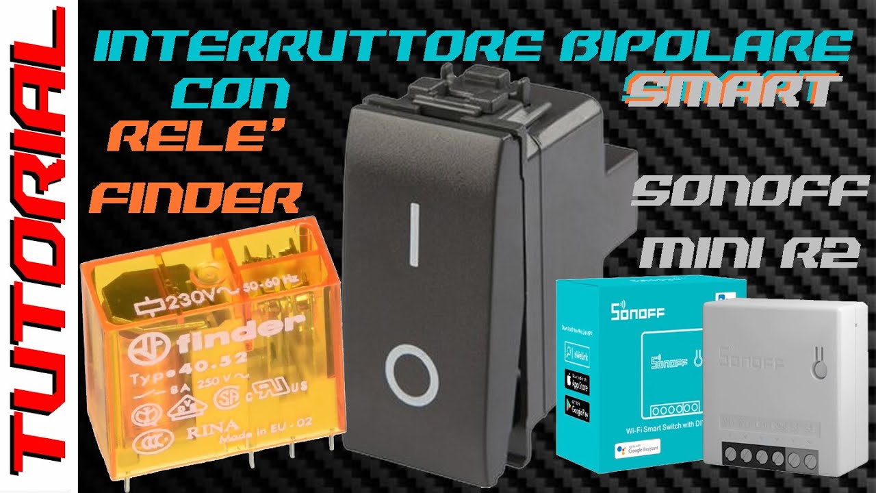 Domotizzare il comando 1 0 ? TUTORIAL installazione Sonoff MINI R2 con interruttore bipolare