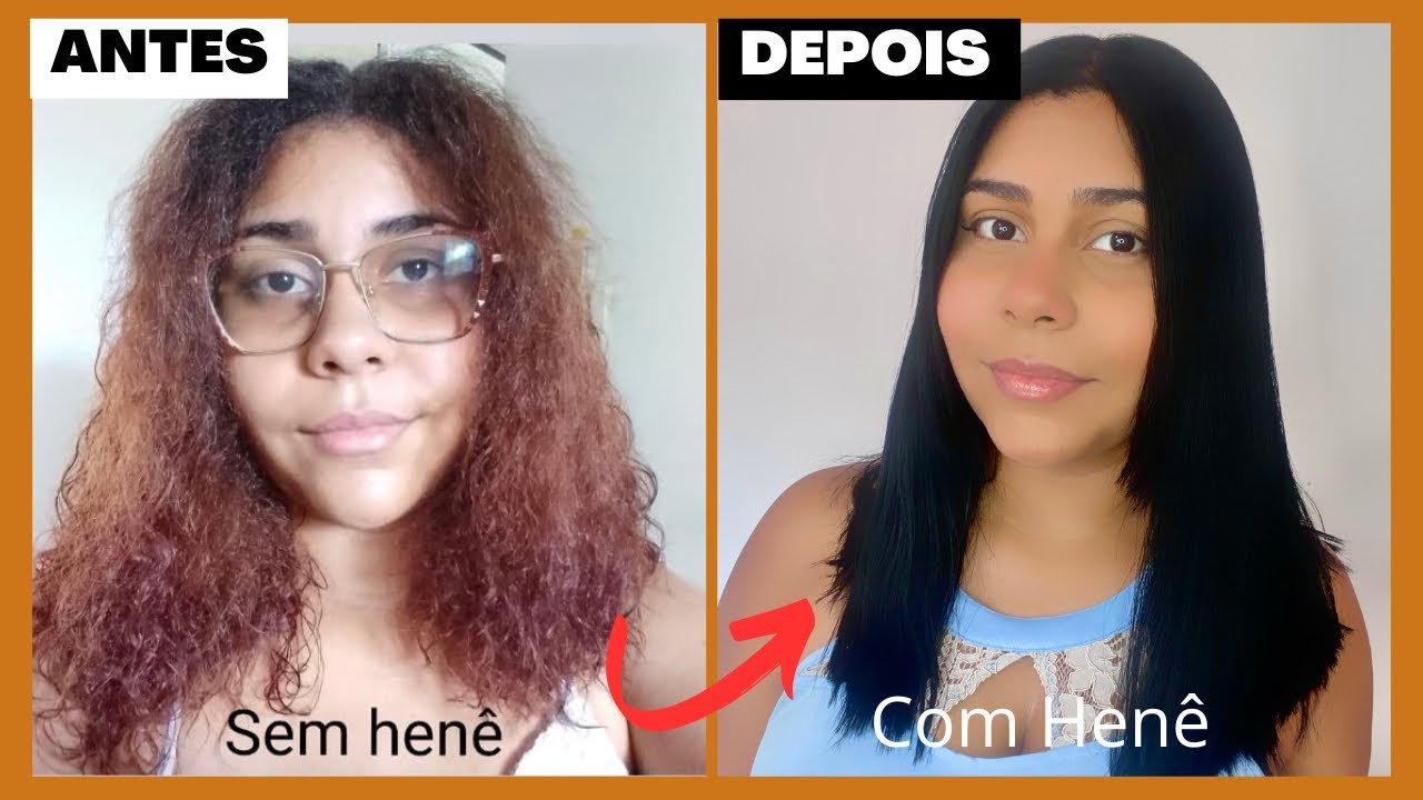 EVOLUÇÃO DO MEU CABELO, ANTES E DEPOIS DO HENÊ. (COM FOTOS)