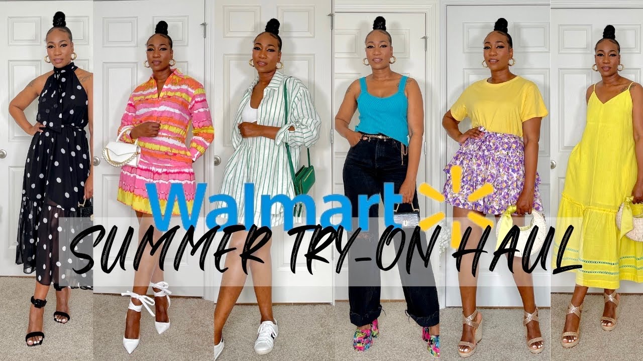WALMART SUMMER TRY-ON HAUL 2022 | Styling Tips | KASS STYLZ
