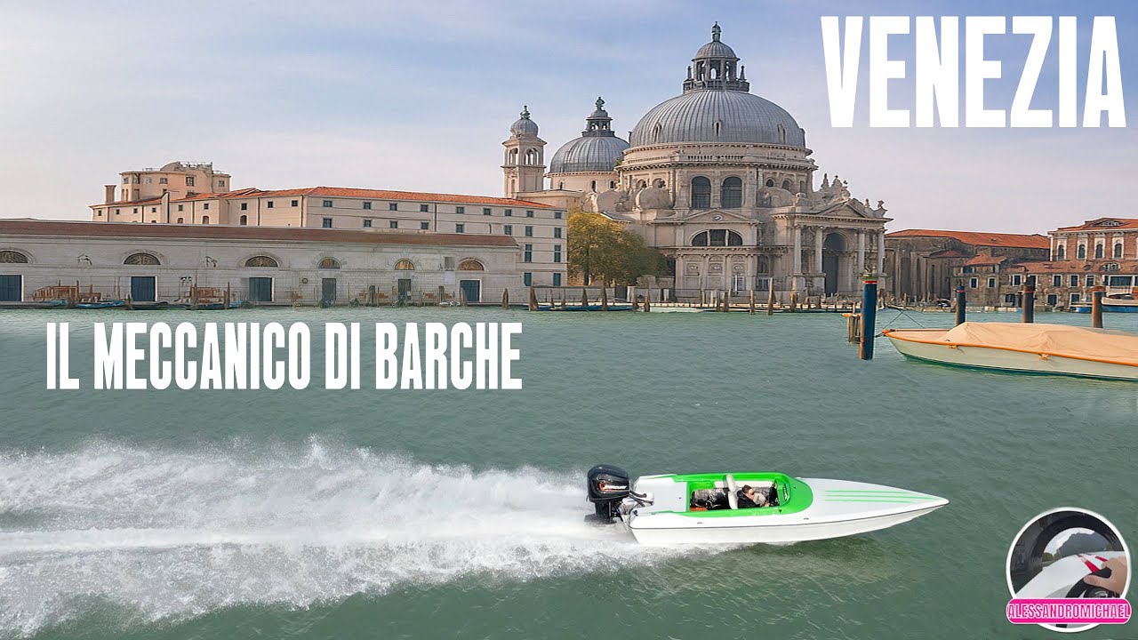 FARE IL MECCANICO A VENEZIA - PROVA IN MARE 280 CV 2 tempi - Mercury racing