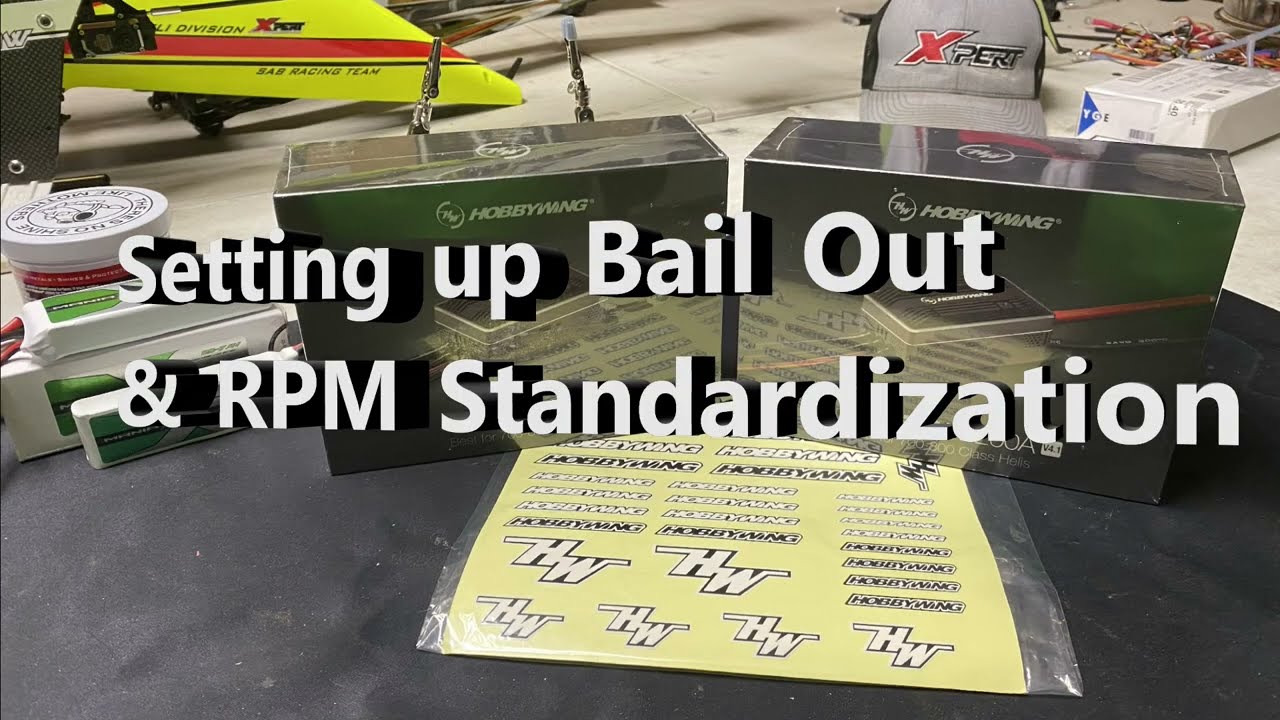 Hobbywing ESC - Setup Bailout and RPM Standardization - Part 2 of 2