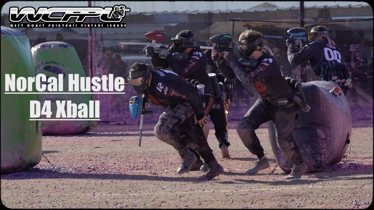 NorCal Hustle / WCPPL E1 D4 Xball / Paintball tournament raw footage