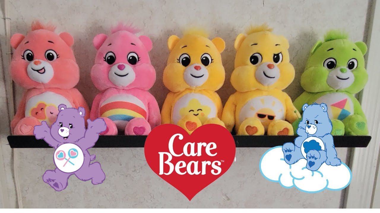 My Current Care Bear Collection, Small but Growing!