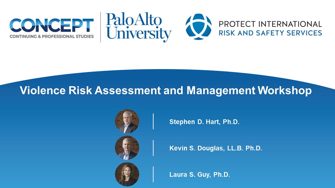 Violence using the HCR-20-V3 | Self-paced program with Dr. Stephen Hart, Kevin Douglas, & Laura Guy