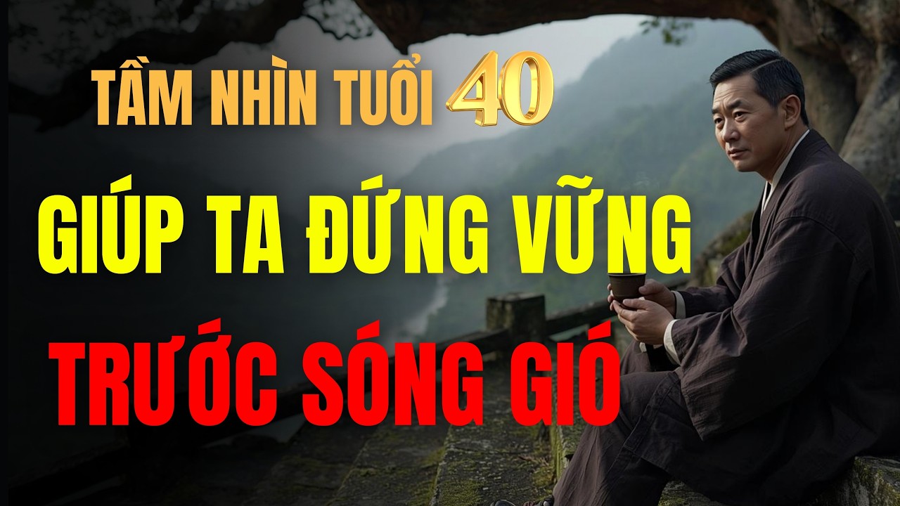 Tầm Nhìn Tuổi 40 : Không Phải Mạnh Khi Thuận, Mà Giúp Ta Đứng Vững Khi Sóng Gió