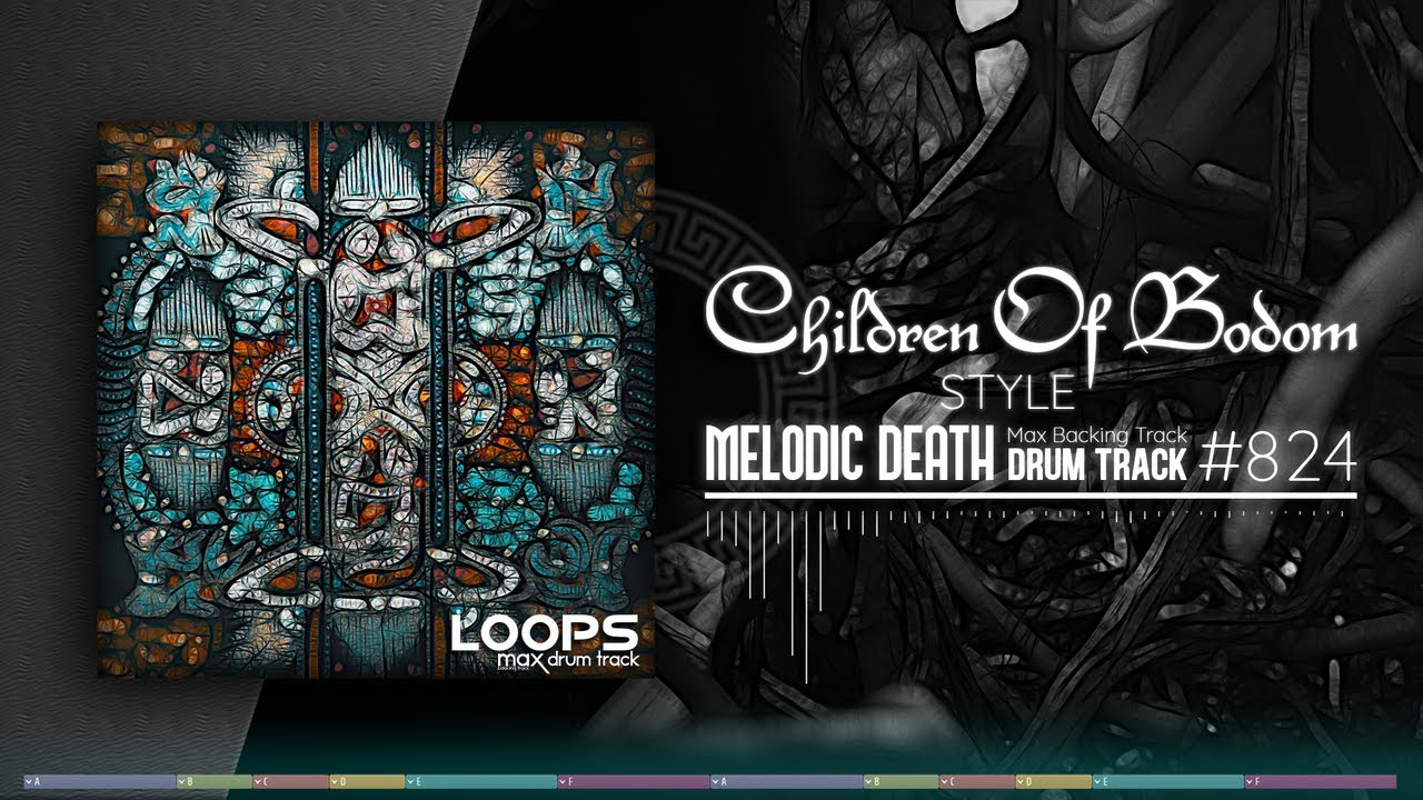 Melodic Death Metal Drum Track / Children Of Bodom Style / 190 bpm