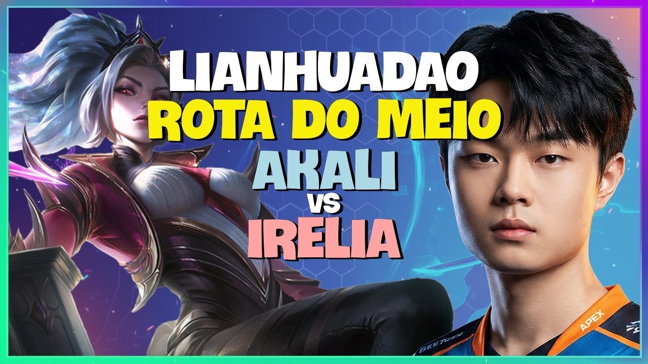 LianHuaDao mostra a execução impecável de Akali no Super Server Chinês Grão-Mestre Legenda em Por...