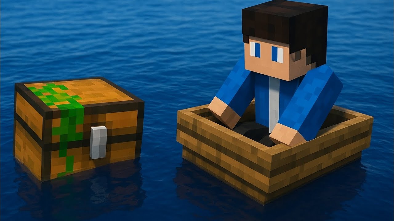 😱Men Okeanida Xazina Topdim! Va.. | Minecraft Uzbekcha