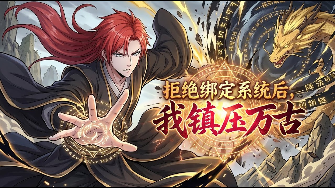 ❗【爽漫】《拒絕綁定係統後，我鎮壓萬古》第1-68集：王陽穿越修真界被系統追著求綁定，只想躺平的他pua系統不斷進化，最後進化成了獨斷萬古躺平無敵系統