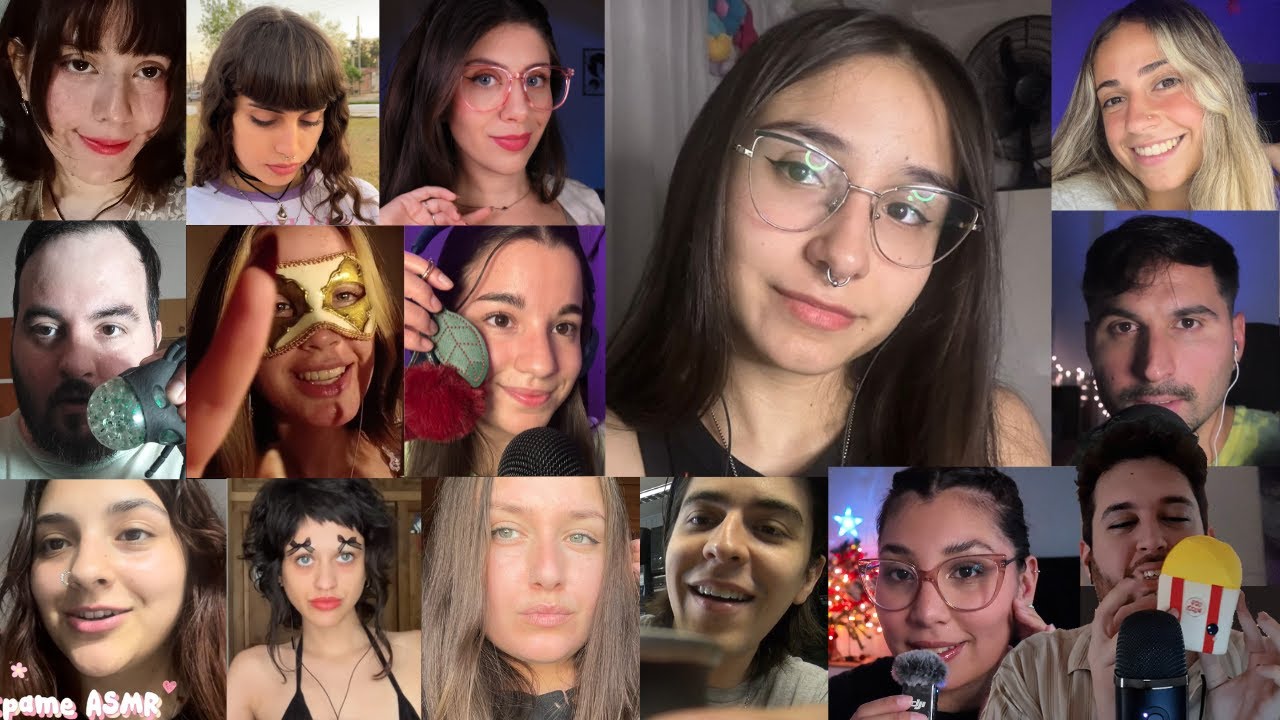 SUPER COLABORACIÓN DE FIN DE AÑO 2025 ASMR ARGENTINA Y URUGUAY
