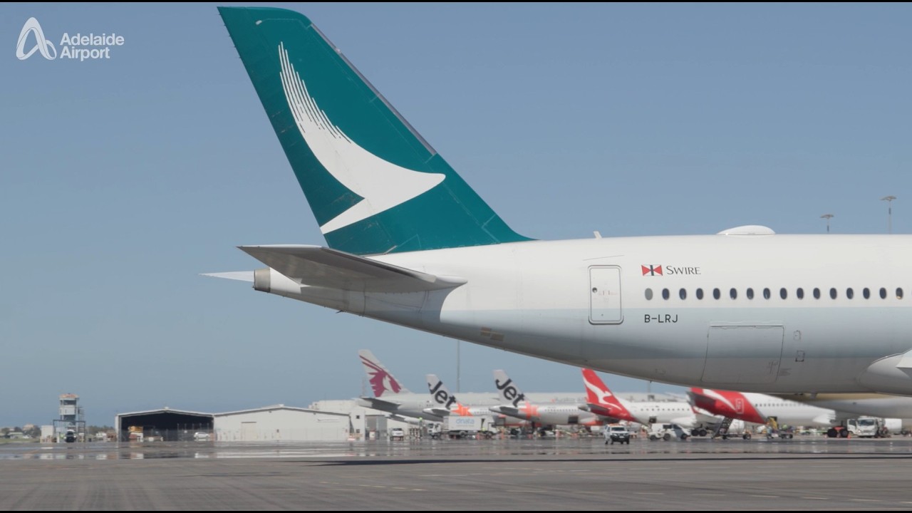 Cathay Pacific Launch at Adelaide Airport