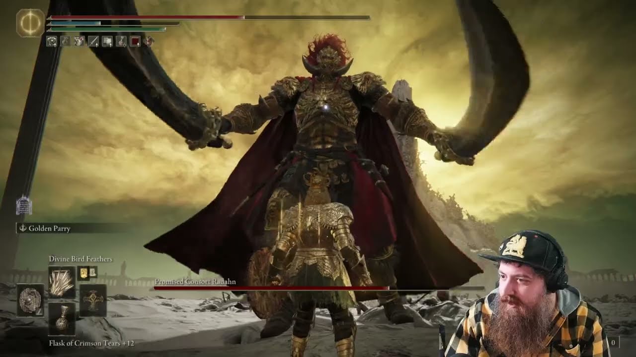 Divine Bird Feathers Vs Consort Radahn