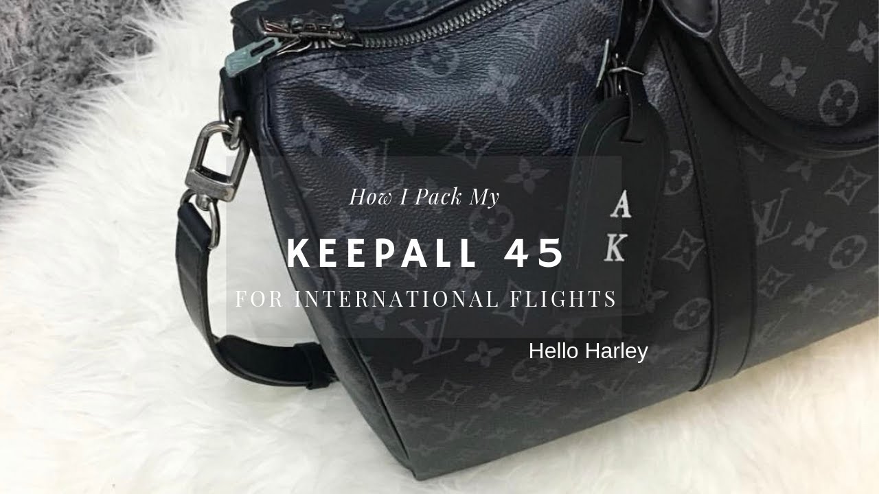 Как я упаковал свой LV Keepall 45 в Японию!