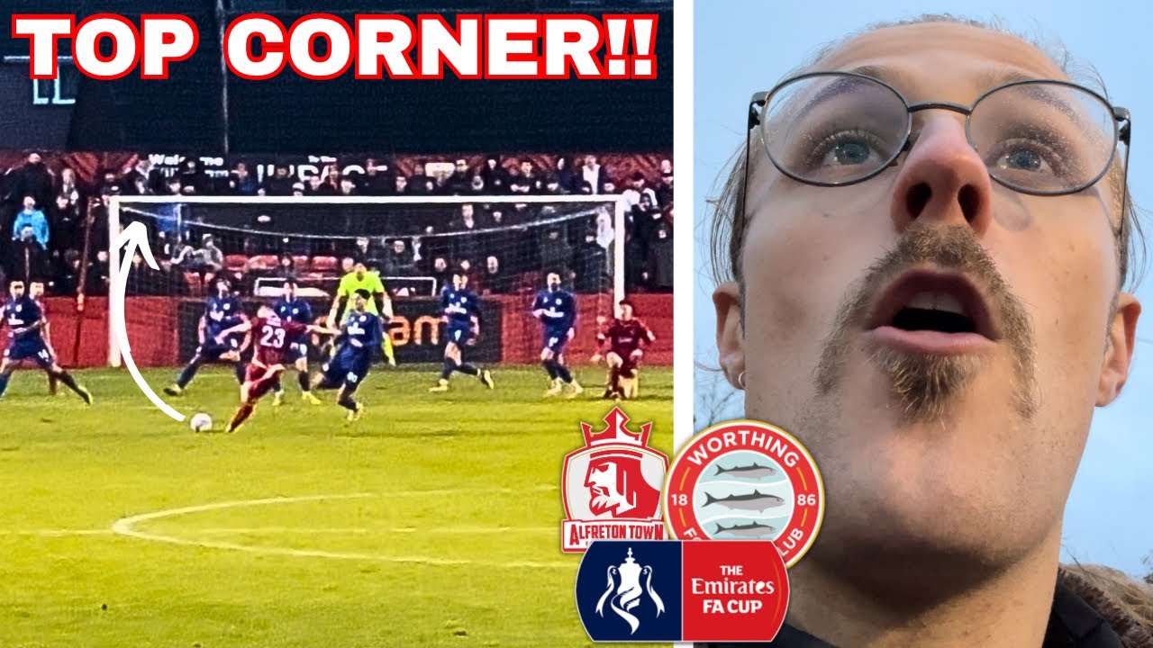 The Road To Wembley #7| FA Cup First Round Proper (Alfreton vs Worthing)
