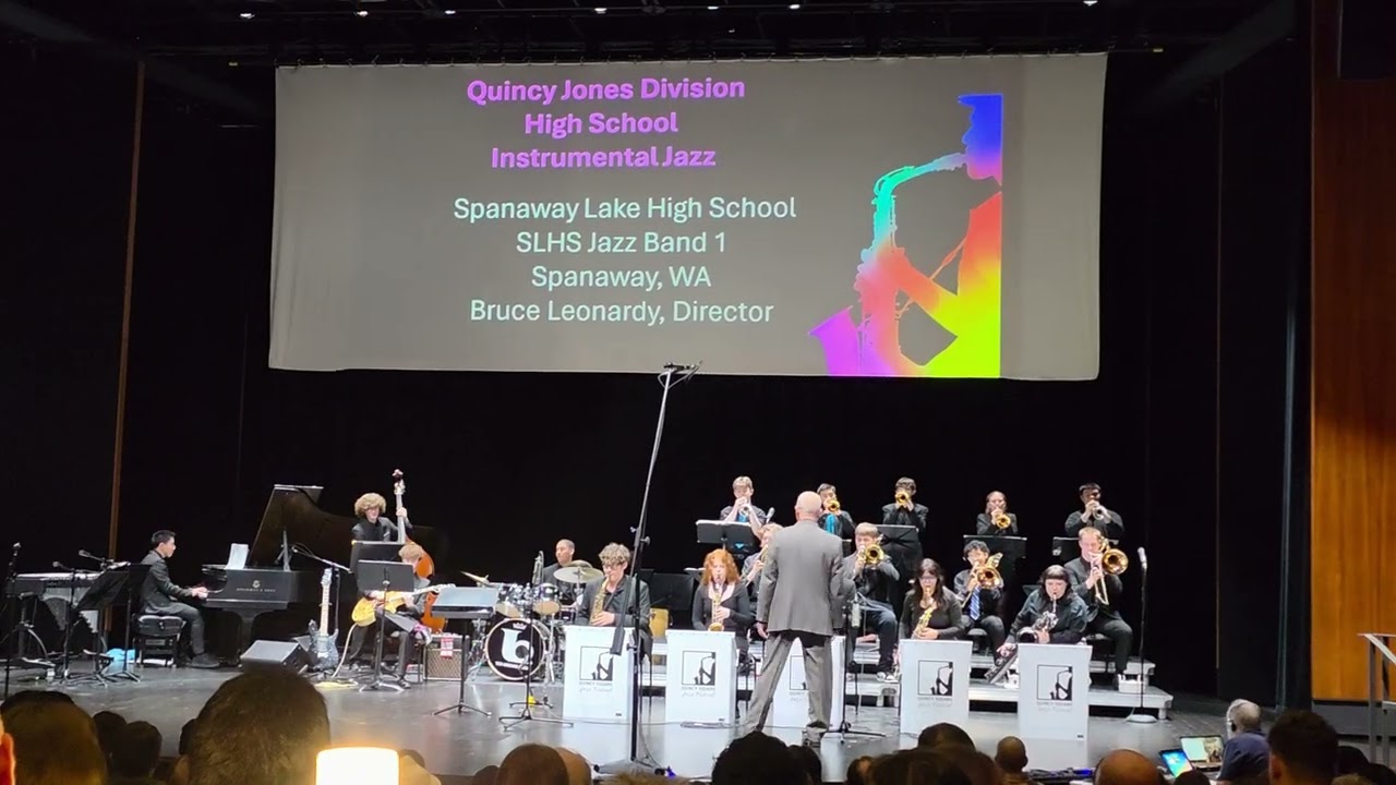 SLHS Jazz Band Quincy Jones Festival Bremerton Wa Feb 6th, 2026. 
