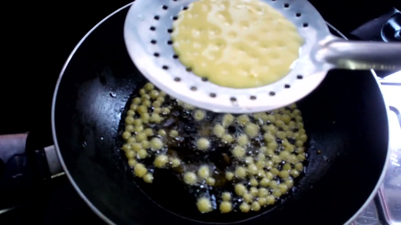 Besan Ki Boondi Recipe