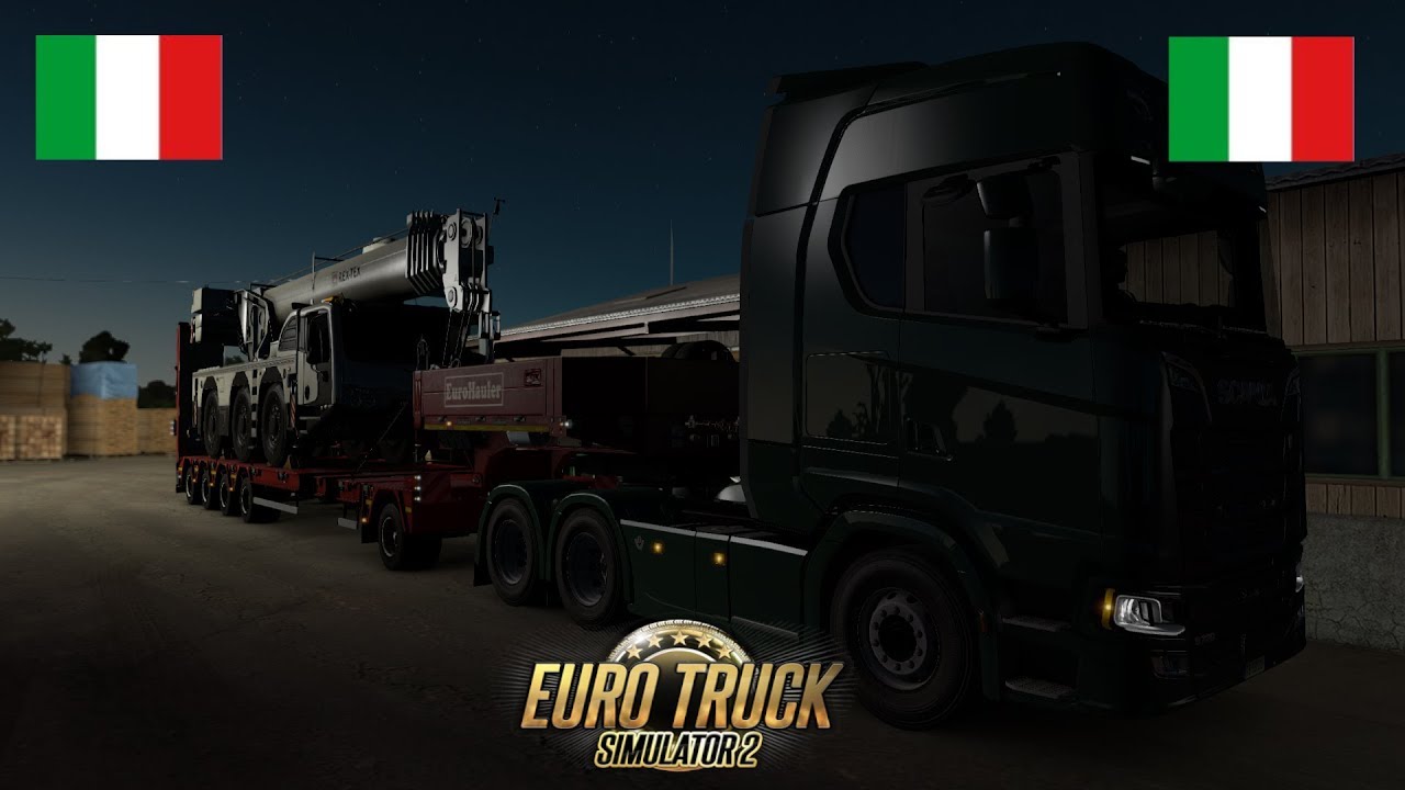 Euro Truck Simulator 2 Tour #49 Terni (Italy) - Pescara (Italy) Voice Navigation ?!