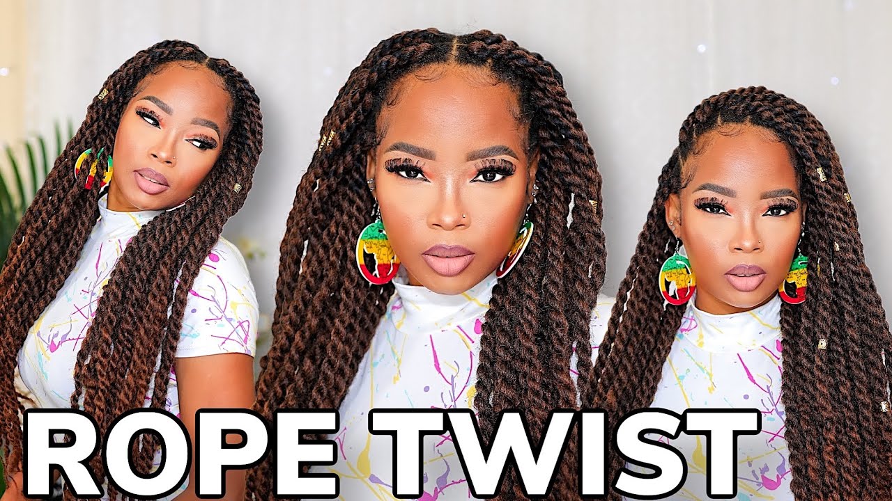 How To Rope Twist For Beginners Feat. Toyotress  Marley Hair