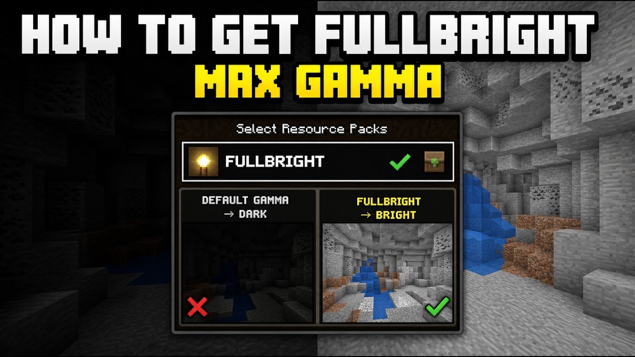 How to Install FullBright in Minecraft - Fast Guide