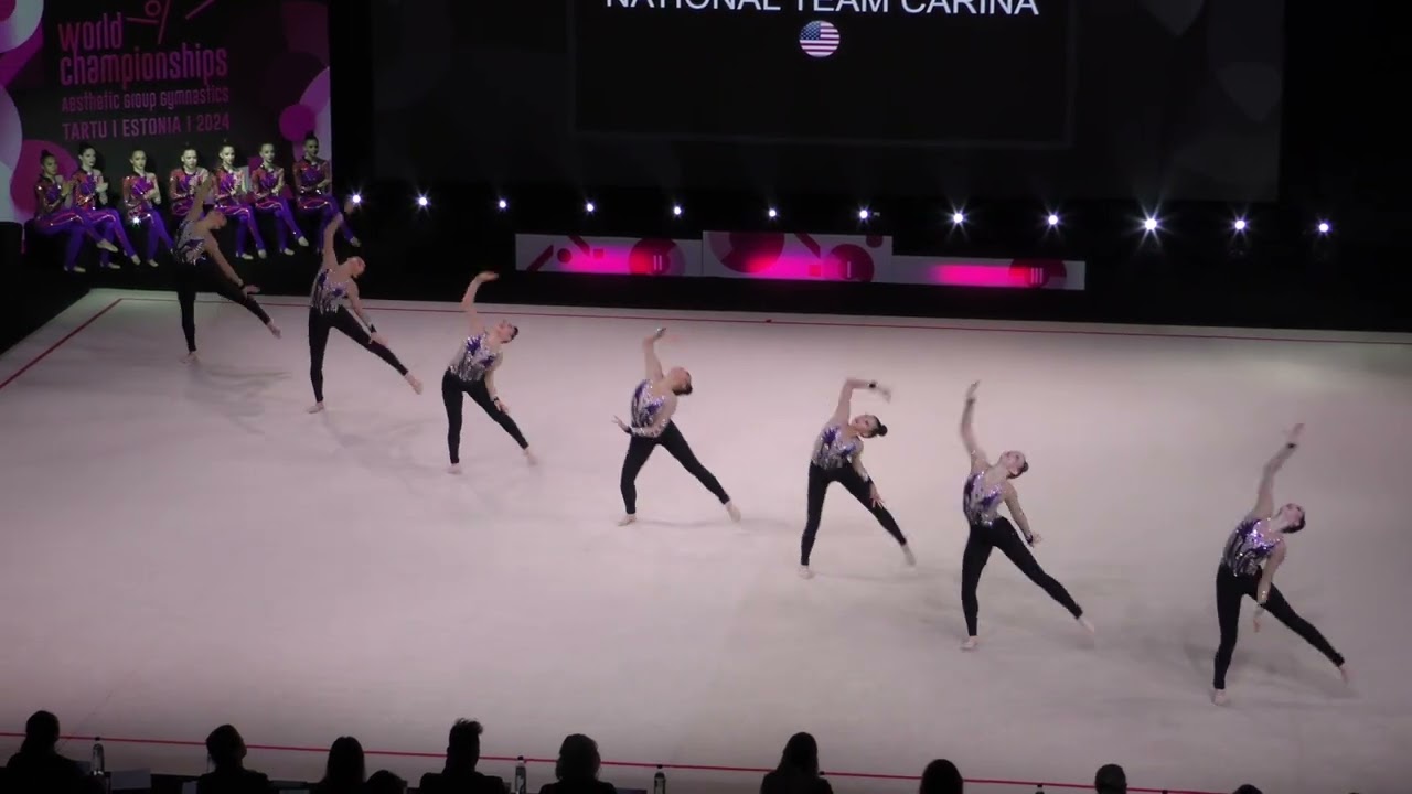 IFAGG World Championships 2024 The National Team Carina.AGG juniors.USA