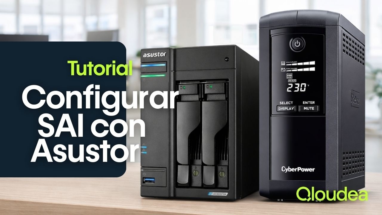 Cómo configurar un SAI con servidor Asustor (configuración paso a paso)