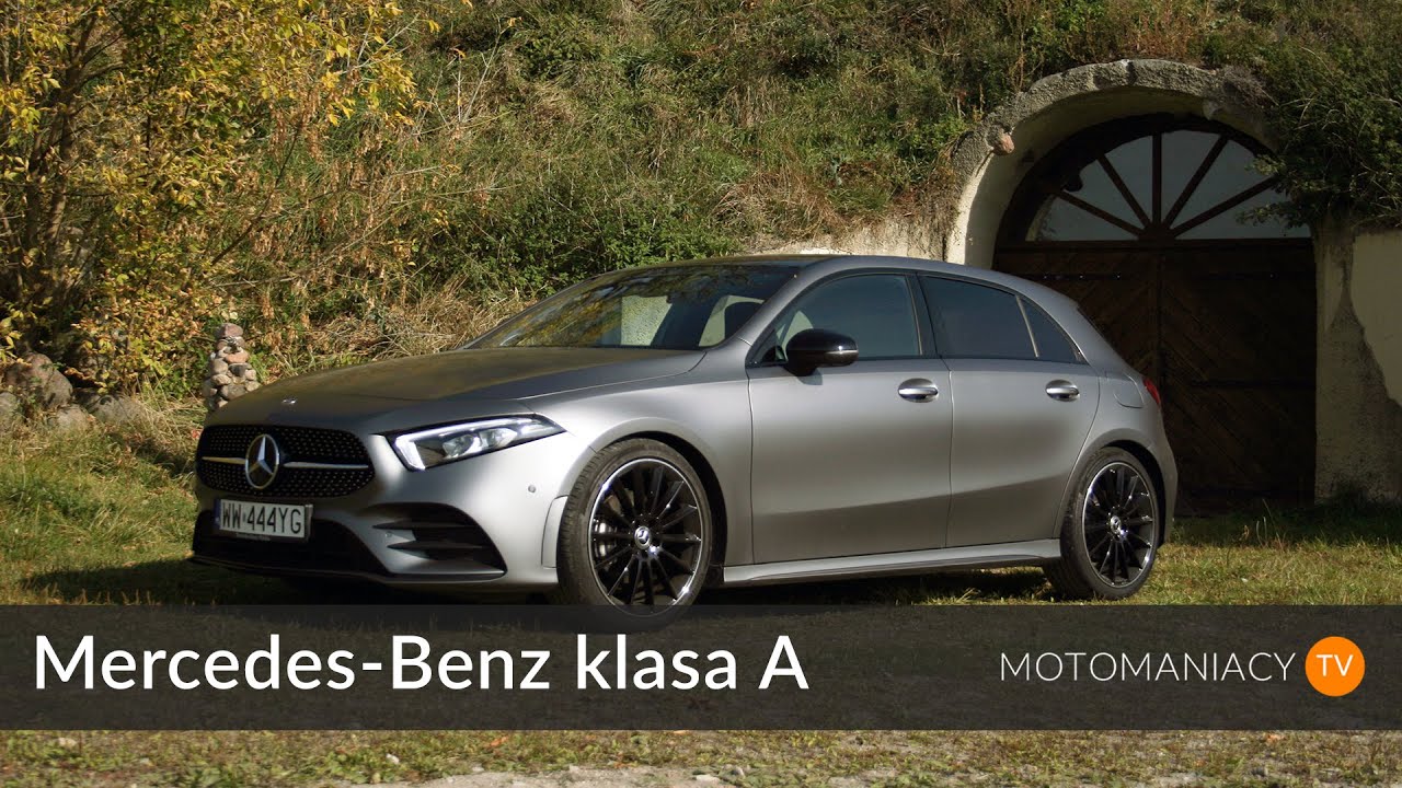 Mercedes-Benz Klasa A, A200 1.3 7G-DCT TEST, PL| test, prezentacja, pierwsza jazda | motomaniacy.tv