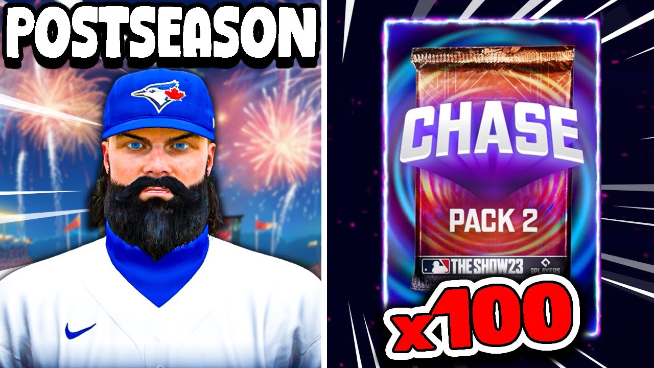 The END of MLB The Show 23! Postseason & MASSIVE PACK OPENING!