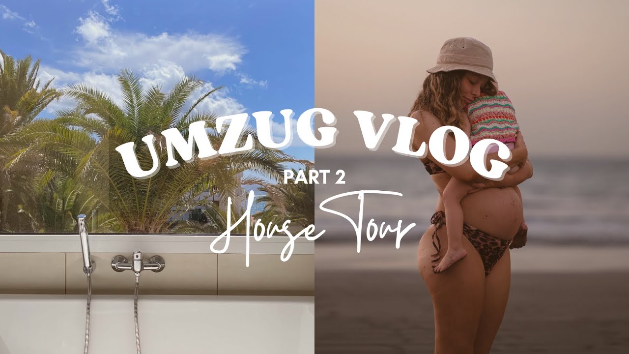 UNSER HAUS 🏝️ Wir ziehen ein! Unser Leben im Ausland beginnt 🤰🏼