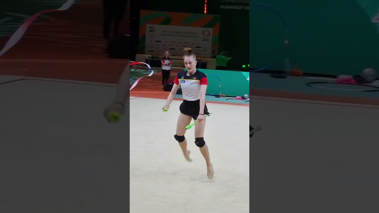 KOLOSOV Margarita (GER) CLUBS podium training - Ech Budapest 2024