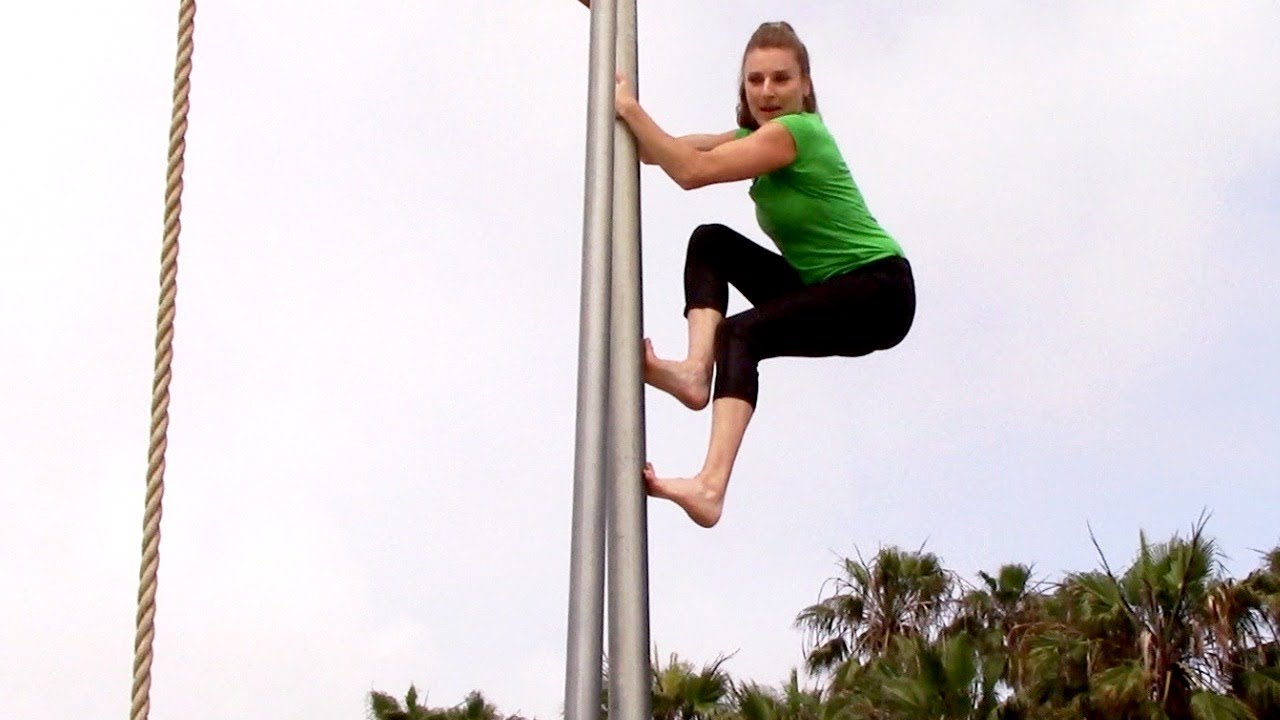 How To Climb A Pole With Coach Meggin