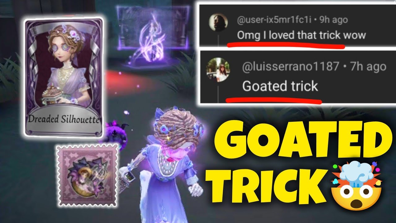GOATED TRICK for LATE GAME! IF YOU WANNA WIN SOMETIMES SACRIFICE IS NEEDED aka @Bleber  Identity V